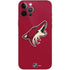 NHL Arizona Coyotes Solid Background iPhone 12 Pro Max Skin